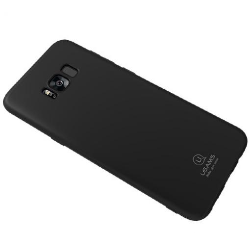 Луксозен силиконов калъф / гръб / TPU USAMS Merly Series за Samsung S8 G950 - черен