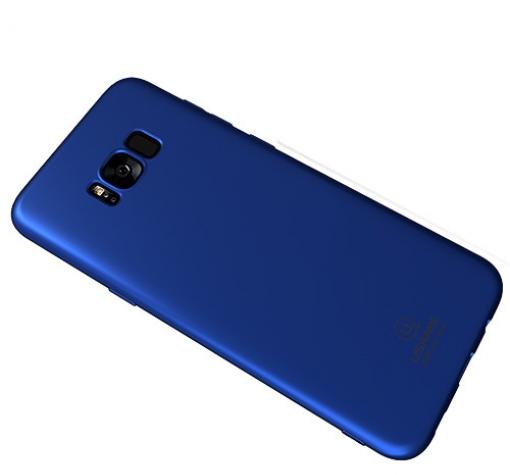 Луксозен силиконов калъф / гръб / TPU USAMS Merly Series за Samsung S8 G950 - син