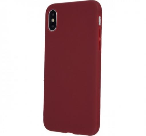 Силиконов калъф / гръб / TPU за Huawei Y5 2019 - тъмно червен / мат