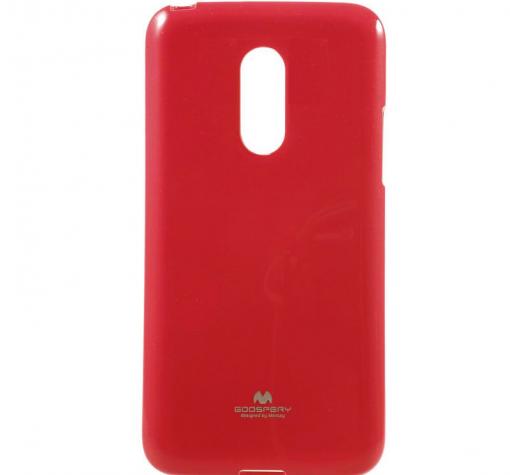 Луксозен силиконов калъф / гръб / TPU Mercury GOOSPERY Jelly Case за Nokia 8 2017 - червен