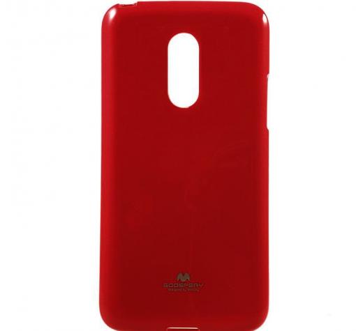 Луксозен силиконов калъф / гръб / TPU Mercury GOOSPERY Jelly Case за Nokia 5.1 2018 - червен