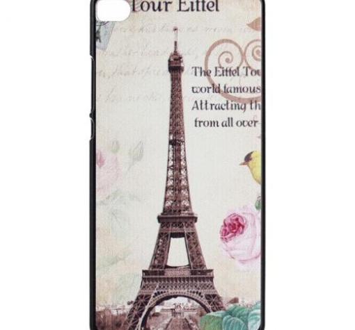 Твърд гръб за Huawei Ascend P8 - Айфелова кула