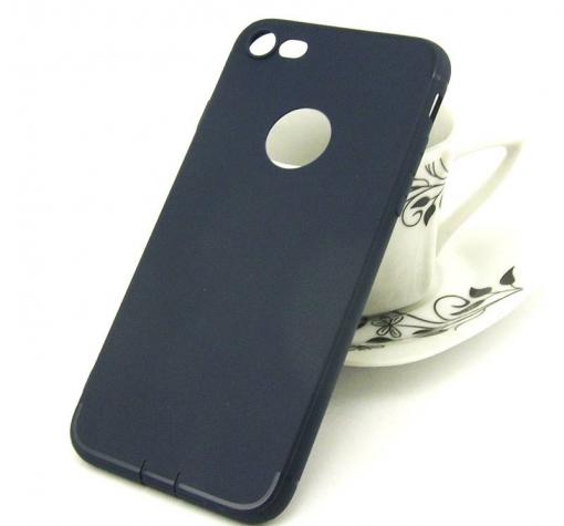 Ултра тънък силиконов калъф / гръб / TPU Ultra Thin за Apple iPhone 6 / iPhone 6S - тъмно син