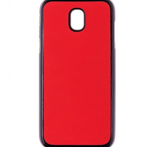 Луксозен термо силиконов калъф / гръб / TPU Thermo case за Samsung J3 2017 J330 - червен