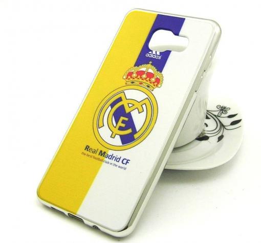 Силиконов калъф / гръб / TPU за Samsung A3 2016 A310 - Real Madrid / Adidas