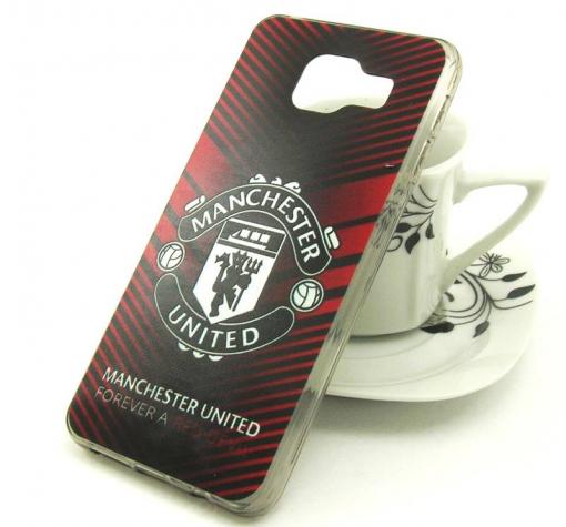 Силиконов калъф / гръб / TPU за Samsung A3 2016 A310 - Manchester United / Forever A Red Devil