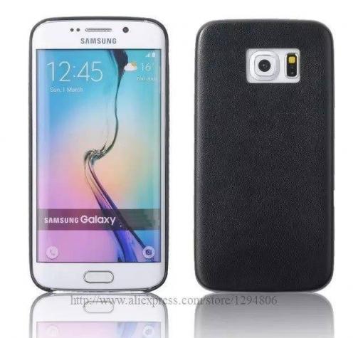 Силиконов калъф / гръб / TPU за Samsung A3 2016 A310 - черен / имитиращ кожа