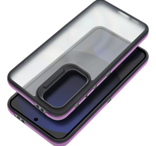 Луксозен гръб / кейс / Simple Case за Xiaomi Redmi Note 14 5G - розов / прозрачен мат