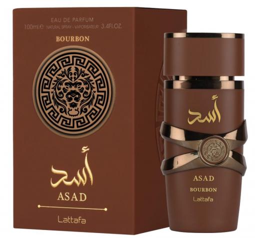 Мъжки Парфюм - Lattafa Asad Bourbon EDP 100 мл. / Вдъхновен от The Most Wanted / Azzaro