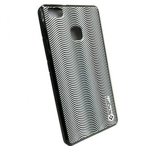Силиконов калъф / гръб / TPU SPIGEN за Huawei P9 Lite - вълни