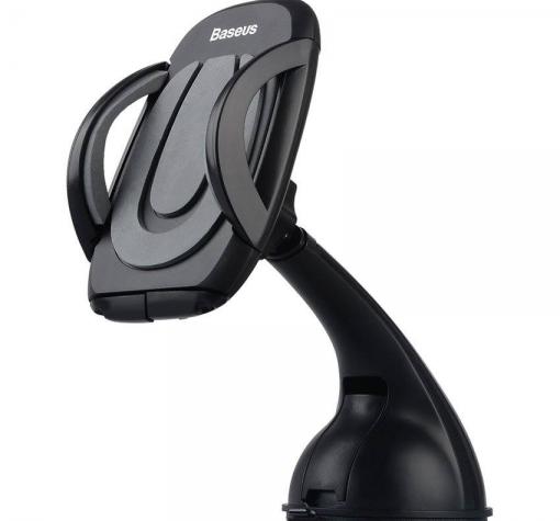 Универсална стойка за кола BASEUS Motion Car за Samsung , LG, HTC, Sony, Nokia, Huawei, ZTE, Apple, BlackBerry , Lenovo и други - черна