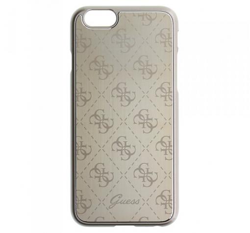 Оригинален твърд гръб Guess Collection Aluminum Plate Hard Case за Apple iPhone 6 / iPhone 6S - затист