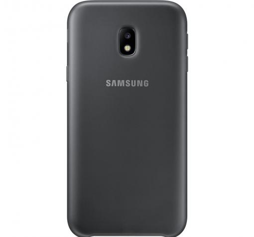 Оригинален гръб Dual Layer Cover EF-PJ330CBEGWW за Samsung J3 2017 J330 - черен
