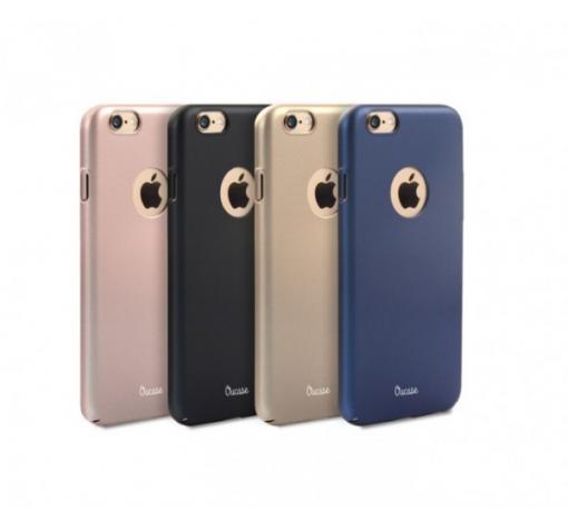 Луксозен твърд гръб OU за Apple iPhone 7 - златен