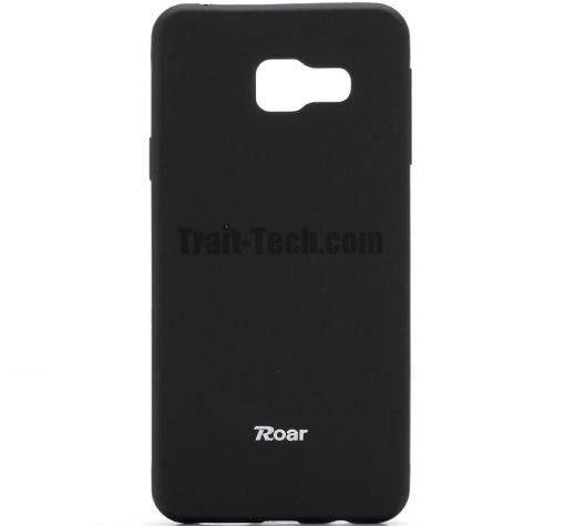 Луксозен силиконов калъф / гръб / TPU Roar All Day за Samsung A3 2016 A310 - черен / мат