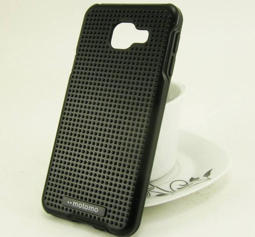 Твърд гръб MOTOMO TPU PC Hybrid Case за Samsung A5 2016 A510 - черен