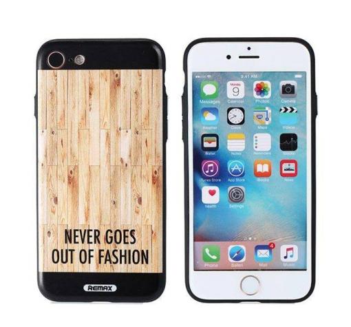 Оригинален гръб REMAX Muke Series за Apple iPhone 7 - бежов
