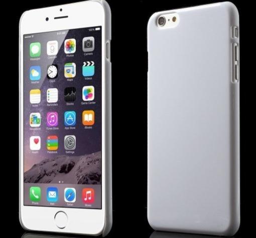 Твърд гръб за Apple iPhone 6 Plus / iPhone 6S Plus - бял