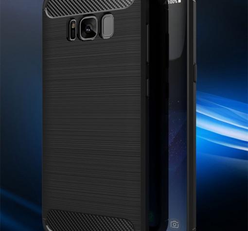 Силиконов калъф / гръб / TPU за Samsung J5 2016 J510 - черен / carbon