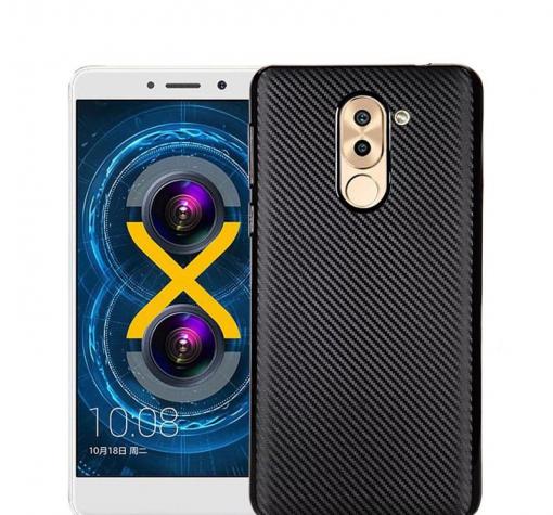 Силиконов калъф / гръб / TPU за Nokia 5.1 2018 - черен / Carbon