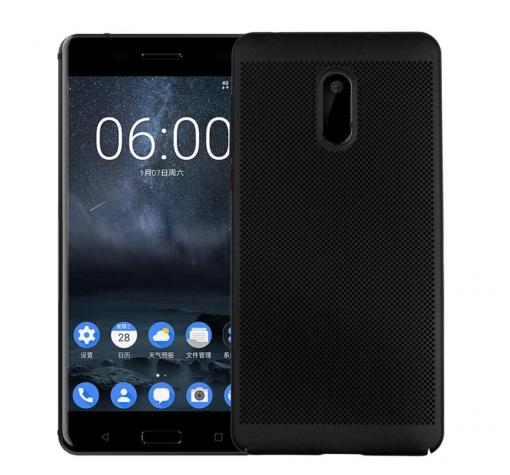 Твърд гръб за Samsung J7 2017 J730F - черен / Grid