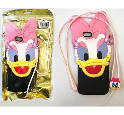 Силиконов калъф / гръб / TPU 3D за Huawei P8 Lite - Daisy Duck
