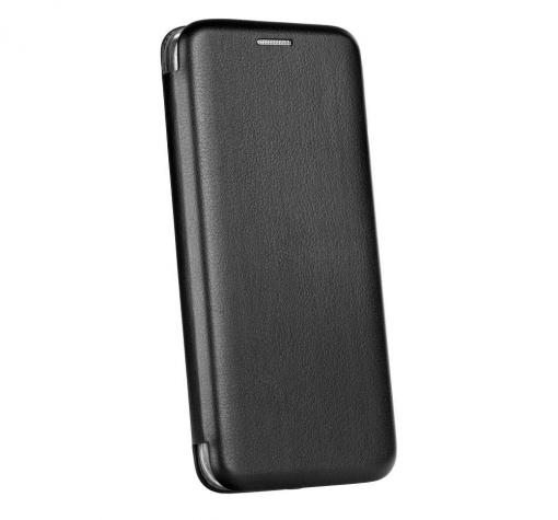 Луксозен кожен калъф Flip тефтер OPEN със стойка за Samsung J3 2017 J330 - черен