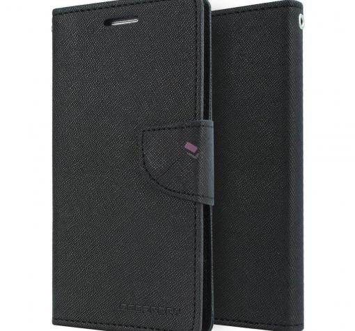 Луксозен кожен калъф Flip тефтер със стойка MERCURY Fancy Diary за Samsung A5 2017 A520 - черен
