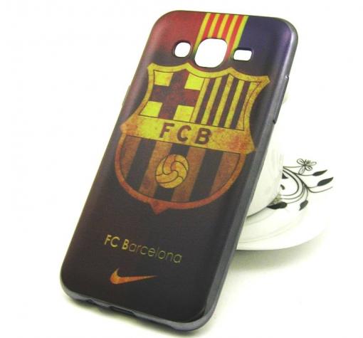 Силиконов калъф / гръб / TPU за Samsung J5 J500 - цветен / FC Barcelona