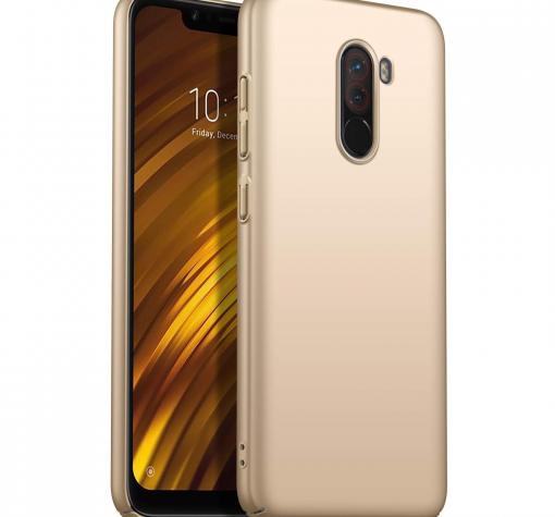 Силиконов калъф / гръб / TPU за Xiaomi Redmi Note 8 Pro - златист / мат