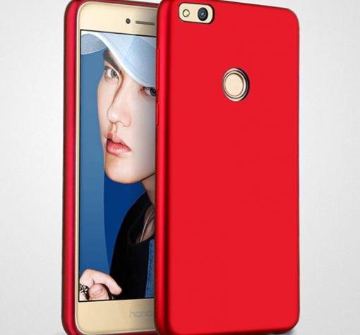 Силиконов калъф / гръб / TPU за Huawei Honor 8 - червен мат