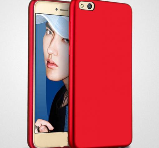 Силиконов калъф / гръб / TPU за Xiaomi Redmi 6A - червен / мат