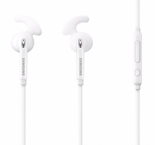 Оригинални стерео слушалки / handsfree / за Samsung J3 2017 J330 - бяло