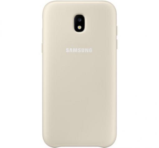 Оригинален гръб Dual Layer Cover EF-PJ330CFEGWW за Samsung J3 2017 J330 - златист