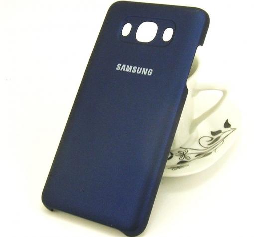 Луксозен твърд гръб за Samsung J5 2016 J510 - тъмно син
