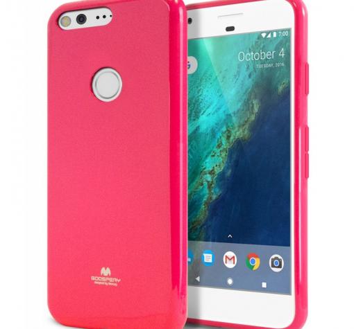Луксозен силиконов калъф / гръб / TPU Mercury GOOSPERY Jelly Case за Huawei P9 Lite Mini / Y6 Pro 2017 - розов