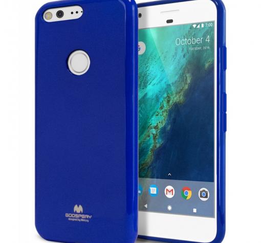 Луксозен силиконов калъф / гръб / TPU Mercury GOOSPERY Jelly Case за Huawei P9 Lite Mini / Y6 Pro 2017 - син