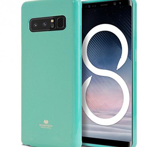 Луксозен силиконов калъф / гръб / TPU Mercury GOOSPERY Jelly Case за Samsung Note 8 N950 - мента
