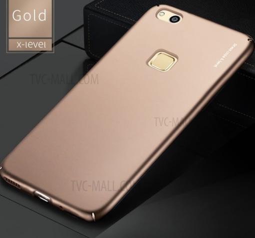 Оригинален твърд гръб X-level Knight Series за Huawei Honor 8 Lite - златист