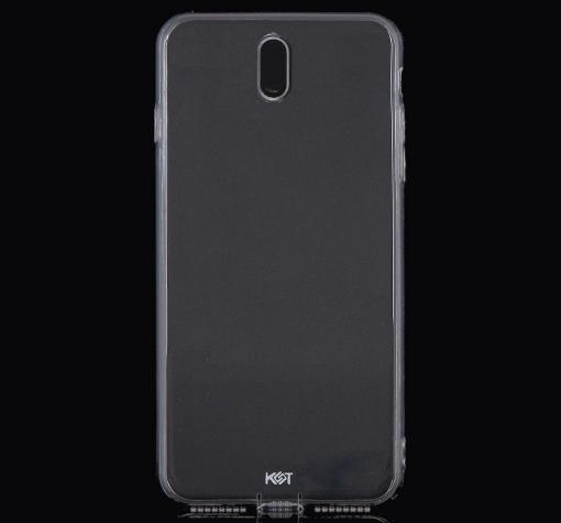 Луксозен силиконов калъф / гръб / TPU KST Touch series за Samsung J7 2017 J730 - прозрачен