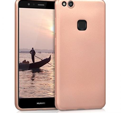 Луксозен силиконов калъф / гръб / TPU KST Touch series за Huawei P10 Lite - Rose Gold