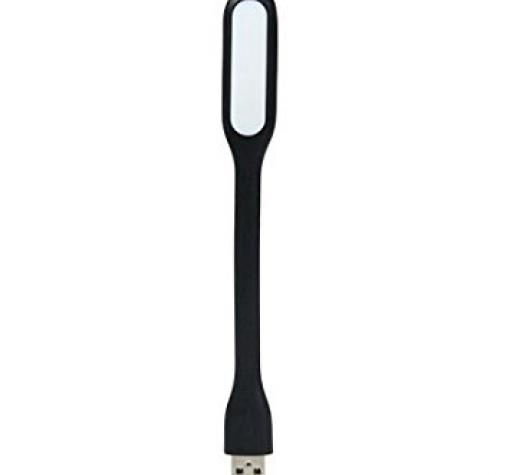 Универсална лед лампа / Mini Usb Led Lamp Flexible - черна