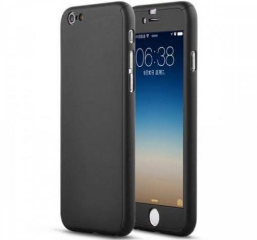 Твърд гръб Magic Skin за Apple iPhone 7 Plus - черен