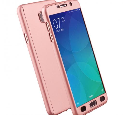 Твърд гръб Magic Skin 360° FULL за Samsung A5 2016 A510 - Rose Gold