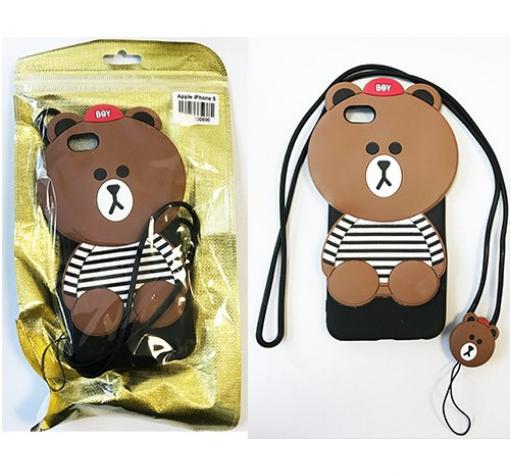 Силиконов калъф / гръб / TPU 3D за Huawei P9 Lite - Teddy Bear / мече