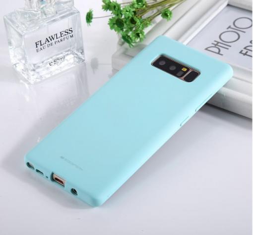Луксозен силиконов калъф / гръб / TPU Mercury GOOSPERY Soft Jelly Case за Samsung Note 8 N950 - мента