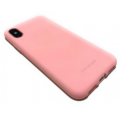 Силиконов калъф / гръб / TPU MOLAN CANO Jelly Case за Huawei P20 - розов / мат