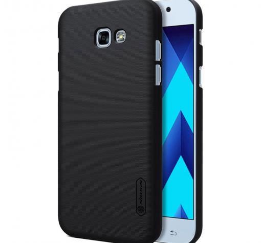 Луксозен твърд гръб Nillkin за Samsung A5 2017 A520 - черен