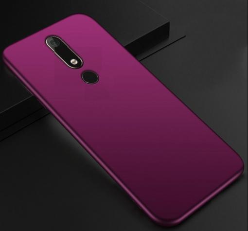 Силиконов калъф / гръб / TPU за Nokia 3.2 - лилав / мат
