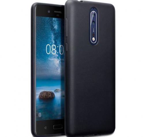 Силиконов калъф / гръб / TPU за Nokia 2 2017 - черен / мат
